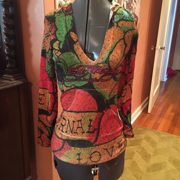 Ed Hardy Sweaters - Ed Hardy Top Size M NWT
